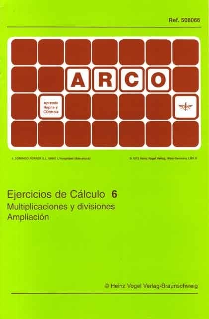ARCO - Ejercicios de Cálculo 6