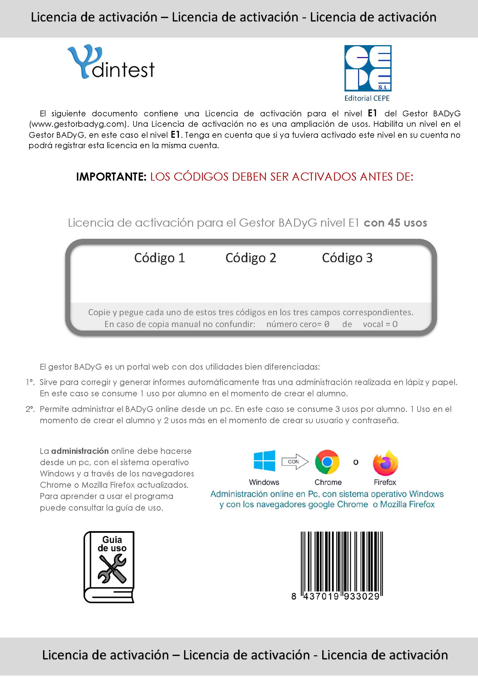 Editorial CEPE | La comunidad de Murcia selecciona el test de inteligencia BADyG para detección de NEE