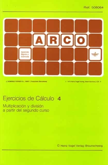 ARCO - Ejercicios de Cálculo 4